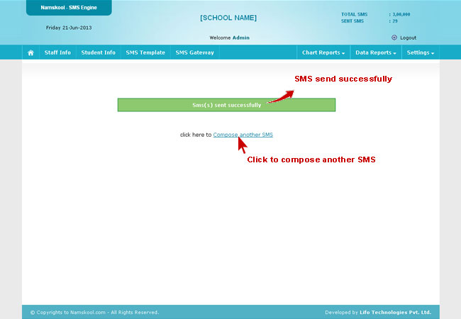 namskool-sms-sent