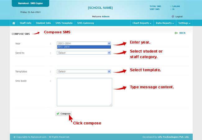 namskool-sms